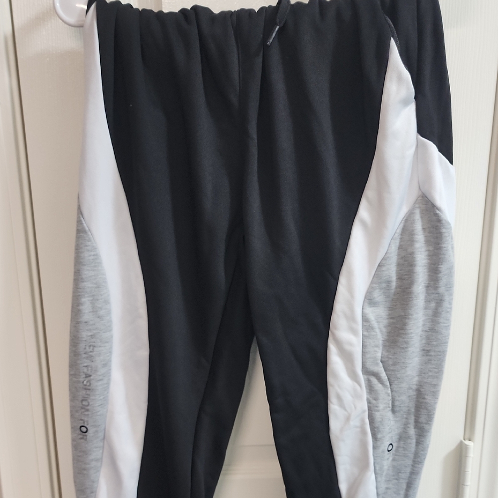 Black and Gray Joggers
